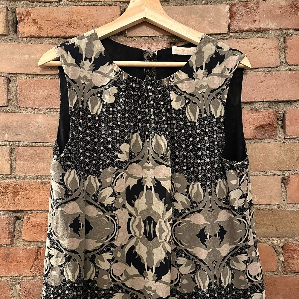 Tory Burch Sleeveless Silk Top